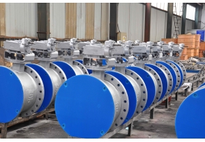 Triple offset Butterfly Valve