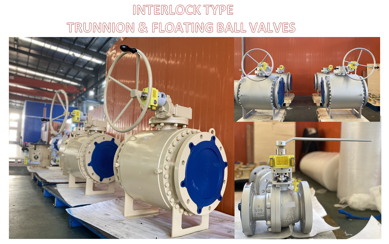 INTERLOCK TYPE TRUNNION & FLOATING BALL VALVES  (图1)